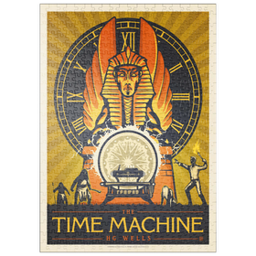 Darstellung des Puzzle Motivs The Time Machine: H.G. Wells - Puzzleteile: 500