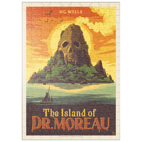 Darstellung des Puzzle Motivs The Island Of Dr. Moreau: H.G. Wells - Puzzleteile: 200