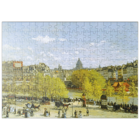 Darstellung des Puzzle Motivs Piatnik: Quai du Louvre Paris, Claude Monet - Puzzleteile: 200