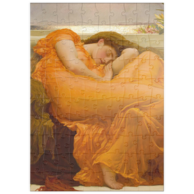 Darstellung des Puzzle Motivs Piatnik: Flaming June, Sir Frederic Leighton - Puzzleteile: 100