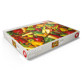 Darstellung des Puzzle Motivs Piatnik: Paprika - Puzzleteile: 200