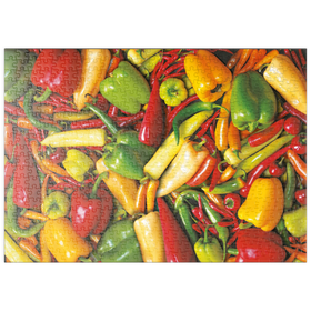 Darstellung des Puzzle Motivs Piatnik: Paprika - Puzzleteile: 500