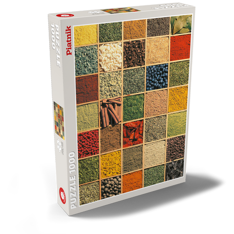 Piatnik: Gewürze 1000 Puzzle Schachtel Ansicht2