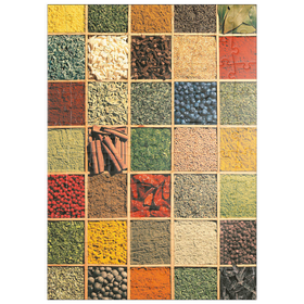 Darstellung des Puzzle Motivs Piatnik: Gewürze - Puzzleteile: 100