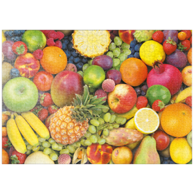 Darstellung des Puzzle Motivs Piatnik: Obst - Puzzleteile: 1000