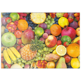 Darstellung des Puzzle Motivs Piatnik: Obst - Puzzleteile: 100