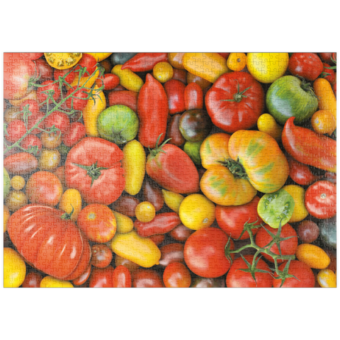 puzzleplate Piatnik: Tomaten 1000 Puzzle