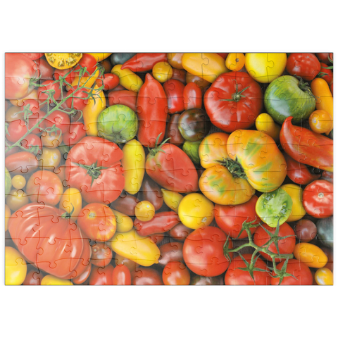 puzzleplate Piatnik: Tomaten 100 Puzzle