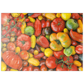 Darstellung des Puzzle Motivs Piatnik: Tomaten - Puzzleteile: 100