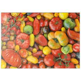 Darstellung des Puzzle Motivs Piatnik: Tomaten - Puzzleteile: 500