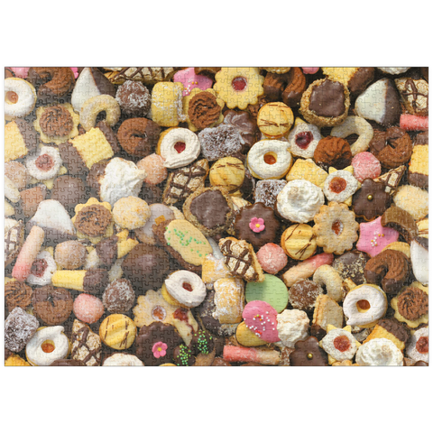 puzzleplate Piatnik: Kekse 1000 Puzzle