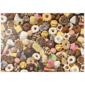 Darstellung des Puzzle Motivs Piatnik: Kekse - Puzzleteile: 1000