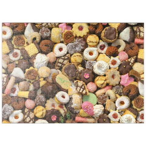 puzzleplate Piatnik: Kekse 500 Puzzle