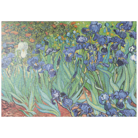 Darstellung des Puzzle-Motivs Piatnik: Schwertlilien, Vincent van Gogh – Puzzleteile: 1000
