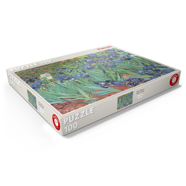 Piatnik: Schwertlilien 100 Puzzle Schachtel Ansicht1