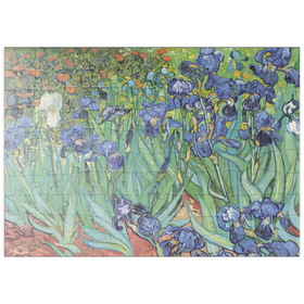 Darstellung des Puzzle Motivs Piatnik: Schwertlilien, Vincent van Gogh - Puzzleteile: 100