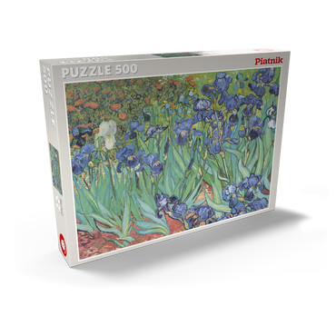 Piatnik: Schwertlilien 500 Puzzle Schachtel Ansicht2