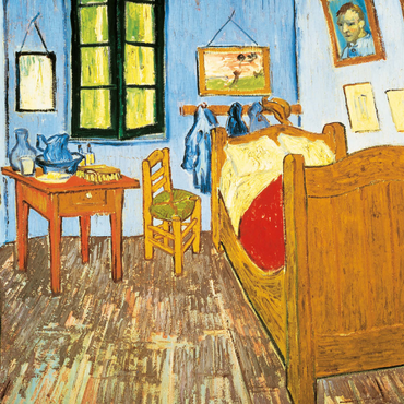 Piatnik: Das Schlafzimmer in Arles 1000 Puzzle 3D Modell