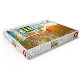 Darstellung des Puzzle Motivs Piatnik: Das Schlafzimmer in Arles, Vincent van Gogh - Puzzleteile: 100