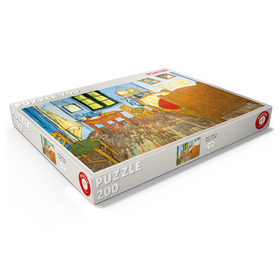 Darstellung des Puzzle Motivs Piatnik: Das Schlafzimmer in Arles, Vincent van Gogh - Puzzleteile: 200