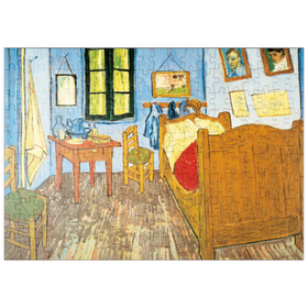 Darstellung des Puzzle Motivs Piatnik: Das Schlafzimmer in Arles, Vincent van Gogh - Puzzleteile: 200