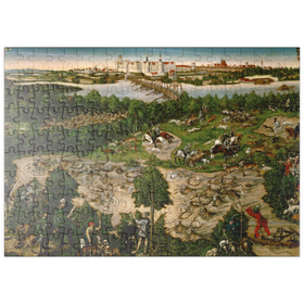 Darstellung des Puzzle Motivs Piatnik: Hirschjagd des Kurfürsten, Johann Friedrich - Puzzleteile: 200