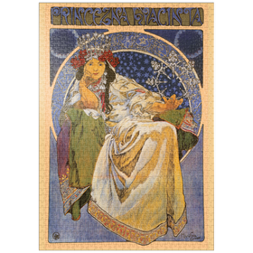 Darstellung des Puzzle Motivs Piatnik: Prinzessin Hyacinta - Puzzleteile: 1000