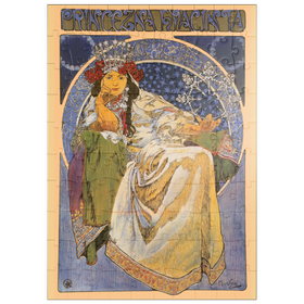 Darstellung des Puzzle Motivs Piatnik: Prinzessin Hyacinta - Puzzleteile: 100