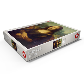 Alternative Darstellung des Puzzle-Motivs Piatnik: Mona Lisa, Leonardo da Vinci – Puzzleteile: 1000