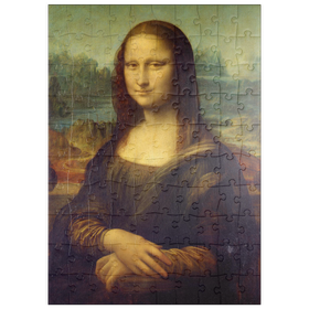 Darstellung des Puzzle Motivs Piatnik: Mona Lisa, Leonardo da Vinci - Puzzleteile: 100