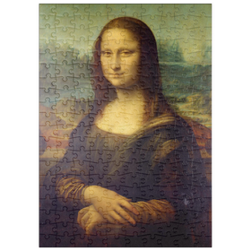 Darstellung des Puzzle Motivs Piatnik: Mona Lisa, Leonardo da Vinci - Puzzleteile: 200