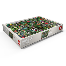 Alternative Darstellung des Puzzle-Motivs Piatnik: Blossoms / Blüten – Puzzleteile: 1000