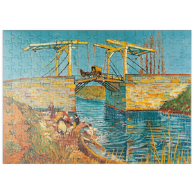 Darstellung des Puzzle Motivs Piatnik: Die Brücke von Langlois in Arles, Vincent van Gogh - Puzzleteile: 200