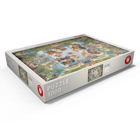 Darstellung des Puzzle Motivs Piatnik: Deeds of Hercules and His Apotheosis - Puzzleteile: 1000