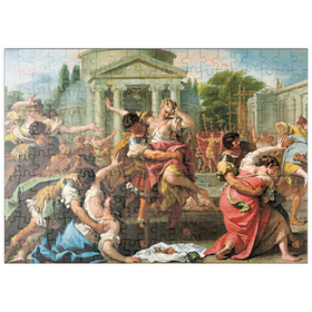 Darstellung des Puzzle Motivs Piatnik: Der Raub der Sabinerinnen, Sebastiano Ricci - Puzzleteile: 200