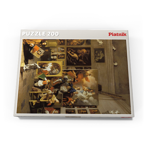 Piatnik: Das Atelier des Künstlers 200 Puzzle Schachtel Ansicht3