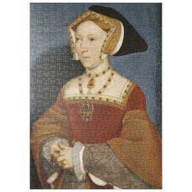 Darstellung des Puzzle Motivs Piatnik: Jane Seymour, Hans Holbein d.J. - Puzzleteile: 500