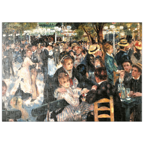 puzzleplate Piatnik: Tanz im Moulin de la Galette 200 Puzzle