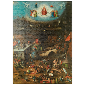 Darstellung des Puzzle Motivs Piatnik: Weltgerichtstriptychon, Hieronymus Bosch - Puzzleteile: 200