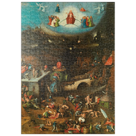 Darstellung des Puzzle Motivs Piatnik: Weltgerichtstriptychon, Hieronymus Bosch - Puzzleteile: 500