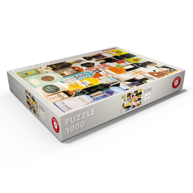 Alternative Darstellung des Puzzle-Motivs Piatnik: Taste of Gin – Puzzleteile: 1000