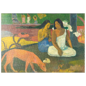 Darstellung des Puzzle Motivs Piatnik: Arearea, Paul Gauguin - Puzzleteile: 500