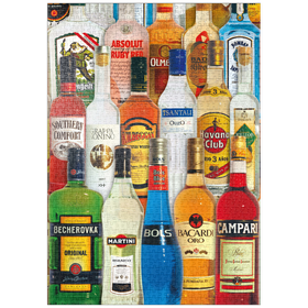 Darstellung des Puzzle Motivs Piatnik: Spirits of the World - Puzzleteile: 1000