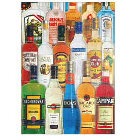 Darstellung des Puzzle Motivs Piatnik: Spirits of the World - Puzzleteile: 100