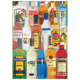 Darstellung des Puzzle Motivs Piatnik: Spirits of the World - Puzzleteile: 500