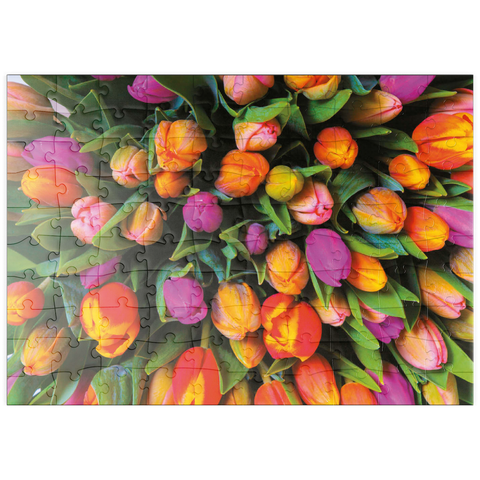puzzleplate Piatnik: Tulpen 100 Puzzle