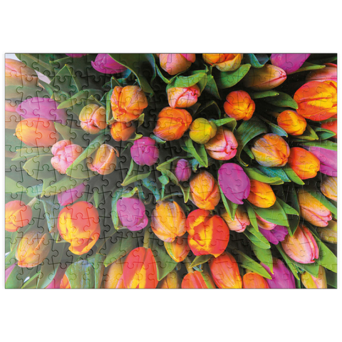 puzzleplate Piatnik: Tulpen 200 Puzzle