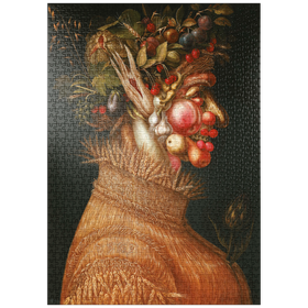 Darstellung des Puzzle Motivs Piatnik: Sommer, Giuseppe Arcimboldo - Puzzleteile: 1000