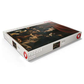 Darstellung des Puzzle Motivs Piatnik: Rosenkranzmadonna, Michelangelo Merisi da Caravaggio - Puzzleteile: 200