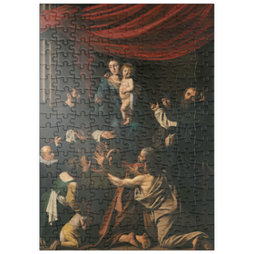 Darstellung des Puzzle Motivs Piatnik: Rosenkranzmadonna, Michelangelo Merisi da Caravaggio - Puzzleteile: 200